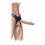    Hollow 12" Strap-On Flesh 
