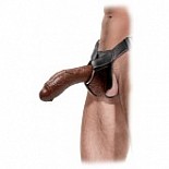    Hollow Strap-On Brown 
