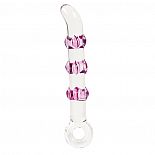 <strong>Фаллоимитатор стеклянный Glass Worxx G-spot Gemstone, 17 см, Прозрачный</strong> <br />
Стеклянный фаллоимитатор с колечком. <div class="charTableblock"><div><span>Длина, см</span>: 17</div><div><span>Диаметр, см</span>: 2</div><div><span>Материал</span>: стекло</div><div><span>Цвет</span>: прозрачный</div><div><span>Особенности</span>: без мошонки</div><div><span>Длина, см</span>: 17-20</div><div><span>Диаметр, см</span>: 2</div></div> Фаллоимитатор стеклянный Glass Worxx G-spot Gemstone, 17 см, Прозрачный
Стеклянный фаллоимитатор с колечком.