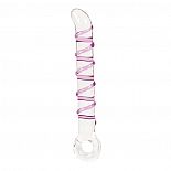 <strong>Стеклянный фаллоимитатор с фиолетовой окольцовкой, 17 см, Прозрачный</strong> <br />
Стеклянный фаллоимитатор с колечком для удобства введения. <div class="charTableblock"><div><span>Длина, см</span>: 17</div><div><span>Диаметр, см</span>: 2</div><div><span>Материал</span>: стекло</div><div><span>Цвет</span>: прозрачный</div><div><span>Особенности</span>: без мошонки</div><div><span>Длина, см</span>: 17-20</div><div><span>Диаметр, см</span>: 2</div></div> Стеклянный фаллоимитатор с фиолетовой окольцовкой, 17 см, Прозрачный
Стеклянный фаллоимитатор с колечком для удобства введения.