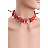 <strong>Ошейник с кольцами и шипами красный</strong> <br />
Ошейник с кольцами и шипами. <div class="charTableblock"><div><span>Материал</span>: кожа</div><div><span>Цвет</span>: красный, розовый</div></div> Ошейник с кольцами и шипами красный
Ошейник с кольцами и шипами.