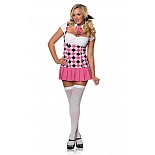 <strong>Комплект Очаровательная школьница, XS, </strong> <br />
Образ школьницы всегда был излюбленным мужским фетишем. <div class="charTableblock"><div><span>Размер</span>: XS (40-42)</div></div> Комплект Очаровательная школьница, XS,
Образ школьницы всегда был излюбленным мужским фетишем.