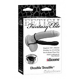 <strong>Страпон Fetish Fantasy Elite на пенис Double Trouble 6" черный</strong> <br />
Насадка-фаллоимитатор для двойного проникновения, прикрепляется к телу с помощью утяжек (на пенис и на мошонку), одна из которых будет выполнять функцию эреционного кольца. <div class="charTableblock"><div><span>Материал</span>: силикон</div><div><span>Производитель</span>: PipeDream, США</div></div> Страпон Fetish Fantasy Elite на пенис Double Trouble 6" черный
Насадка-фаллоимитатор для двойного проникновения, прикрепляется к телу с помощью утяжек (на пенис и на мошонку), одна из которых будет выполнять функцию эреционного кольца.