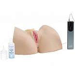 <strong>Вагина и анус с пульсирующим вибратором</strong> <br />
Реалистичная вагина с анусом из материала живое тело. На лобке реалистичные волоски. В комплект входит вибро-яйцо на выносном пульте управления вибрацией с механизмом вибрации и пульсации. Оно вставляется в специальное отверстие сзади.
<br><br>В комплекте лубрикант-смазка и тальк для обработки изделия после использования. <div class="charTableblock"> </div> Вагина и анус с пульсирующим вибратором
Реалистичная вагина с анусом из материала живое тело. На лобке реалистичные волоски. В комплект входит вибро-яйцо на выносном пульте управления вибрацией с механизмом вибрации и пульсации. Оно вставляется в специальное отверстие сзади.
<br><br>В комплекте лубрикант-смазка и тальк для обработки изделия после использования.