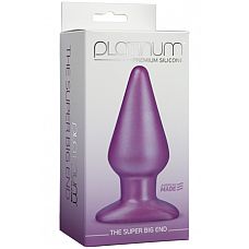 ������� �������� ������ Platinum Premium Silicone - The Super Big End - Purple ���������� 
����� ����� �������� �������� �������� ������ The Super Big End.