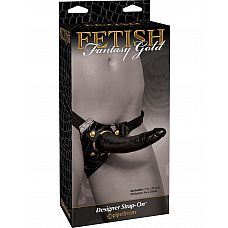   Fetish Fantasy Gold Designer Strap-On    
