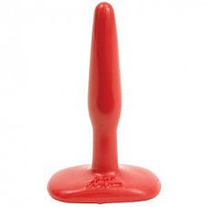    Butt Plug Red Slim Small 
   Butt Plug Red Slim Small.