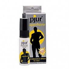 �����-����������� Super Hero Spray (Pjur), 20 ��. 
����������� ��������� ��� ������, ������� �������� �������� ���������� �������� �������.