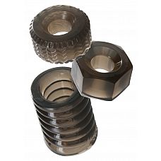 <strong>Комплект колец на пенис POWER COCK TOOLS SMOKE 10215TJ</strong> <br />
Комплект из трех эрекционных колец разной формы: шины, болта и спирали.<div class="charTableblock"><div><span>Цвет</span>: другой</div><div><span>Наличие вибрации</span>: без вибрации</div><div><span>Тип</span>: кольцо</div></div> Комплект колец на пенис POWER COCK TOOLS SMOKE 10215TJ
Комплект из трех эрекционных колец разной формы: шины, болта и спирали.