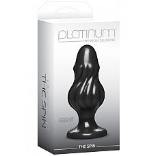  Platinum Premium Silicone The Spin  
  Platinum Premium Silicone  The Spin  Black -    .