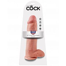    12" COCK WITH BALLS    
   12" COCK WITH BALLS      KING COCK     PVC - ,    - ,       .