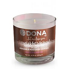    DONA Kissable Massage Candle Chocolate Mousse 135  
   DONA Kissable Massage Candle Chocolate Mousse - ""     .