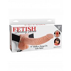   Fetish Fantasy Series 9" Hollow Strap-On with Balls - Flesh 
                     ,   ?  ,    ,            ,     ,  ,   !        ,        -  Fetish Fantasy Series 9" Hollow Strap-On with Balls - Flesh .