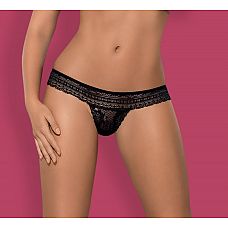 <strong>Трусики с кружевным орнаментом Picantina</strong> <br />
Трусики с кружевным орнаментом Picantina.<div class="charTableblock"><div><span>Размер</span>: L (46-48); XL (48-50)</div><div><span>Цвет</span>: черный</div><div><span>Производитель</span>: Obsessive, Польша</div><div><span>В наличии</span>: L-XL, черный</div></div> Трусики с кружевным орнаментом Picantina
Трусики с кружевным орнаментом Picantina.