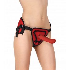   Deluxe Silicone Strap On 8 Inch    - 20,5 . 
     Strap-on  Ouch!        .