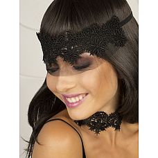 <strong>Кружевная маска-диадема Bello fiore</strong> <br />
Роскошная кружевная полумаска, украшающая женскую головку как диадема, чуть ниспадающая полупрозрачным флёром на глаза.<div class="charTableblock"> </div> Кружевная маска-диадема Bello fiore
Роскошная кружевная полумаска, украшающая женскую головку как диадема, чуть ниспадающая полупрозрачным флёром на глаза.