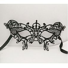 <strong>Маска изящная 24 см, Черный</strong> <br />
Кружевная маска в венецианском стиле в форме бабочки.<div class="charTableblock"> </div> Маска изящная 24 см, Черный
Кружевная маска в венецианском стиле в форме бабочки.