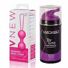 <strong>Smart Set 40: вагинальные шарики VNEW level 2 и лубрикант на водной основе</strong> <br />
Smart Set 40: вагинальные шарики VNEW level 2 и лубрикант на водной основе.<div class="charTableblock"><div><span>Материал</span>: силикон</div><div><span>Диаметр, см</span>: 3.00</div><div><span>Диаметр, см</span>: 3</div><div><span>Производитель</span>: VNEW, США</div></div> Smart Set 40: вагинальные шарики VNEW level 2 и лубрикант на водной основе
Smart Set 40: вагинальные шарики VNEW level 2 и лубрикант на водной основе.