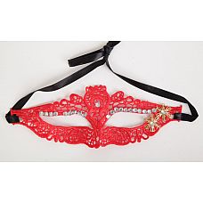 <strong>Маска Пленительная тайна со стразами</strong> <br />
Кружевная маска в венецианском стиле с многочисленными узорами, стразами и цветочками.<div class="charTableblock"> </div> Маска Пленительная тайна со стразами
Кружевная маска в венецианском стиле с многочисленными узорами, стразами и цветочками.