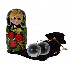 <strong>Стеклянные вагинальные шарики в футляре-матрёшке</strong> <br />
Стеклянные вагинальные шарики, выполненные из отличного итальянского стекла, помогут держать в тонусе мышцы малого таза, а также получать массу приятных сексуальных ощущений.<div class="charTableblock"><div><span>Материал</span>: стекло</div><div><span>Диаметр, см</span>: 3.00</div><div><span>Диаметр, см</span>: 3</div><div><span>Производитель</span>: Sitabella, Россия</div></div> Стеклянные вагинальные шарики в футляре-матрёшке
Стеклянные вагинальные шарики, выполненные из отличного итальянского стекла, помогут держать в тонусе мышцы малого таза, а также получать массу приятных сексуальных ощущений.