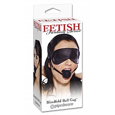 ����� � ������ Blindfold Ball Gag ������ 
����� � ������ ������� �����.