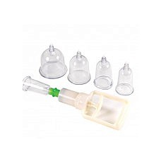 <strong>Набор CUPPING SET TRANSPARENT</strong> <br />
Набор из присосок разного Размера.<div class="charTableblock"> </div> Набор CUPPING SET TRANSPARENT
Набор из присосок разного Размера.