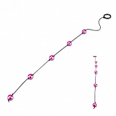 <strong>Анальные бусы с розовыми шариками PINK MADNESS EF-T029-SPNK</strong> <br />
Бусы для анальной стимуляции c пятью пластиковыми бусинами розового цвета.<div class="charTableblock"><div><span>Диаметр, см</span>: 1.8</div><div><span>Материал</span>: пластик</div><div><span>Цвет</span>: красный/розовый</div><div><span>Особенности</span>: шарики</div><div><span>Диаметр, см</span>: меньше 2</div></div> Анальные бусы с розовыми шариками PINK MADNESS EF-T029-SPNK
Бусы для анальной стимуляции c пятью пластиковыми бусинами розового цвета.