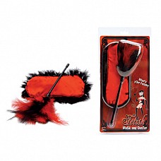 <strong>Фетишная маска и кисточка 1013866 CD TS</strong> <br />
Атласная красная мягкая маска из сатина с окантовкой черными перьями по краям, на резиночке и небольшая кисточка с нежными красно-черными перьями создадут романтическое настроение в любой спальне.<div class="charTableblock"> </div> Фетишная маска и кисточка 1013866 CD TS
Атласная красная мягкая маска из сатина с окантовкой черными перьями по краям, на резиночке и небольшая кисточка с нежными красно-черными перьями создадут романтическое настроение в любой спальне.