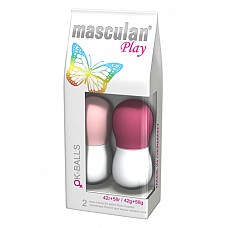   -   2    Masculan Play "K-Balls"  42 + 58. 
  -   2    Masculan Play "K-Balls"  42 + 58.