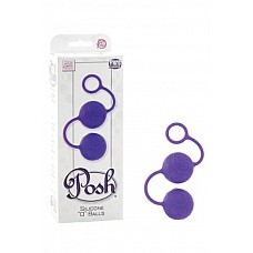 <strong>Вагинальные шарики Posh Silicone №O№ Balls фиолетовые</strong> <br />
Вагинальные шарики Posh Silicone “O” Balls со смещенным центром тяжести из 100% медицинского силикона. Шарики имеют удобное кольцо для извлечения из тела, мягкий рельеф в виде узора по всей поверхности шариков и идеально подходят в качестве тренажера Кегеля.<div class="charTableblock"><div><span>Материал</span>: силикон</div><div><span>Диаметр, см</span>: 3.80</div><div><span>Диаметр, см</span>: 3</div><div><span>Производитель</span>: California Exotic Novelties, США</div></div> Вагинальные шарики Posh Silicone №O№ Balls фиолетовые
Вагинальные шарики Posh Silicone “O” Balls со смещенным центром тяжести из 100% медицинского силикона. Шарики имеют удобное кольцо для извлечения из тела, мягкий рельеф в виде узора по всей поверхности шариков и идеально подходят в качестве тренажера Кегеля.