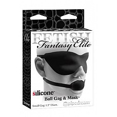 Fetish Fantasy Elite  Ball Gag & Mask 1,5"  
    Elite Gag    .       . : . : Silicone. : One size. : Pipedream, .