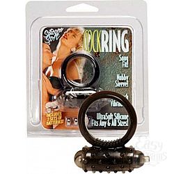      MINI VIBRATNG COCKRING BLACK