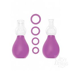 Набор для стимуляции груди фиолетовый SH-OU056PUR Набор для стимуляции груди фиолетовый SH-OU056PUR