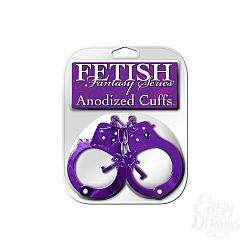 Наручники FF ANODIZED CUFFS PURPLE 381612PD Наручники FF ANODIZED CUFFS PURPLE 381612PD