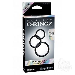 ����� �� 3-� ����������� ����� Silicone 3-Ring Stamina Set ������