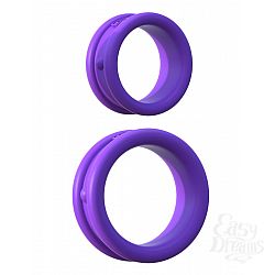 Набор из двух фиолетовых эрекционных колец Max Width Silicone Rings Набор из двух фиолетовых эрекционных колец Max Width Silicone Rings