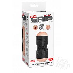  ����������� ������ -����   Pipedream Extreme Toyz Tight Grip Pussy & Ass Masturbator