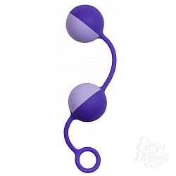  ���������� ����������� ������ PURRFECT SILICONE DUO TONE BALLS PURPLE