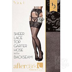 Чулки с поясом и пажами Чулки с поясом и пажами