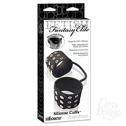 Силиконовые наручники FF ELITE - SILICONE CUFFS BLACK 457023PD Силиконовые наручники FF ELITE - SILICONE CUFFS BLACK 457023PD