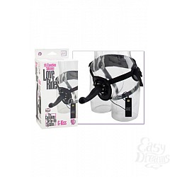 Страпон унисекс Love Rider G-Kiss: трусики и фаллоимитатор с вибрацией черный Страпон унисекс Love Rider G-Kiss: трусики и фаллоимитатор с вибрацией черный