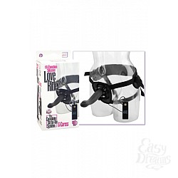 Страпон унисекс Love Rider G-Caress: трусики и фаллоимитатор с вибрацией черный Страпон унисекс Love Rider G-Caress: трусики и фаллоимитатор с вибрацией черный