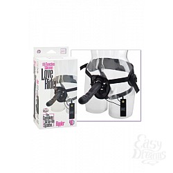 Страпон унисекс Love Rider Rippler : трусики и фаллоимитатор с вибрацией черный Страпон унисекс Love Rider Rippler : трусики и фаллоимитатор с вибрацией черный