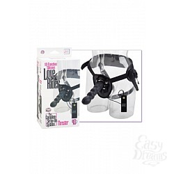 Страпон унисекс Love Rider Thruster : трусики и фаллоимитатор с вибрацией черный Страпон унисекс Love Rider Thruster : трусики и фаллоимитатор с вибрацией черный