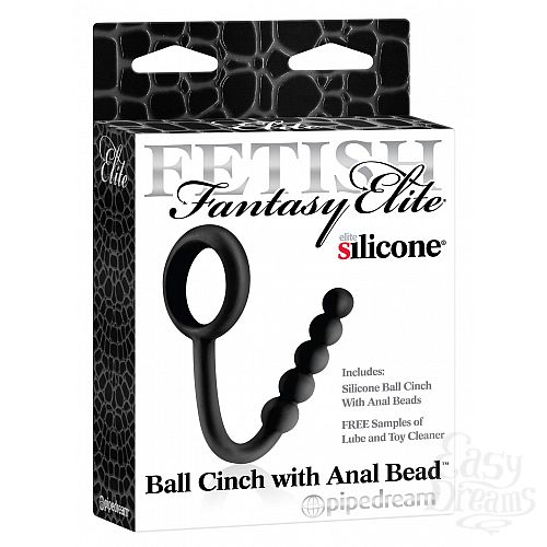  1:   Fetish Fantasy Elite Ball Cinch with Anal Bead      