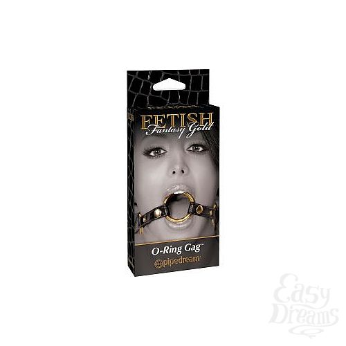  4  - Fetish Fantasy Gold O-Ring Gag
