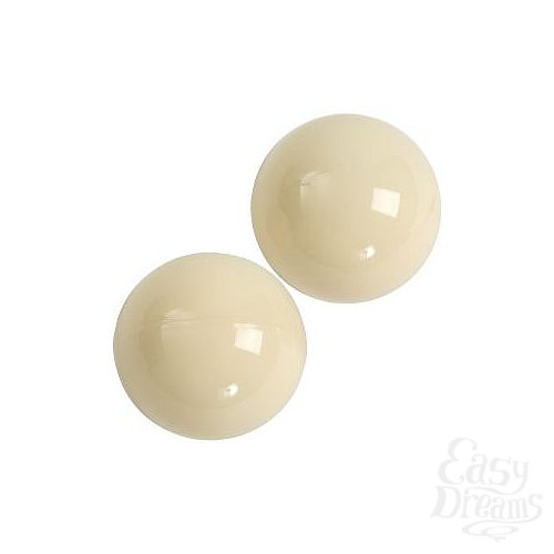  1:     X-Large Ben Wa Balls - Ivory