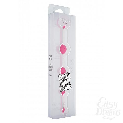 ���������� 2  �������� ������� FUNKY BUTT BEADS PINK 10157TJ