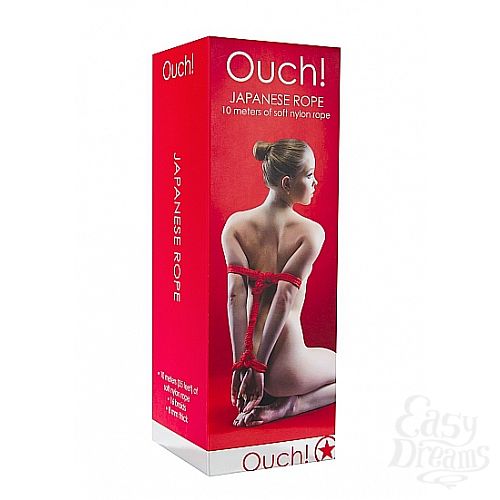 ���������� 2  ������� ��� ������� Japanese rope 10 meter RED SH-OU031RED