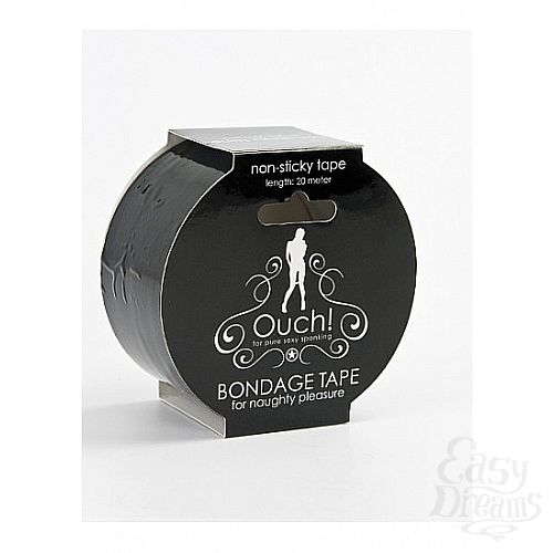 ���������� 2  ����� Bondage Tape Black  SH-OUBT001BLK